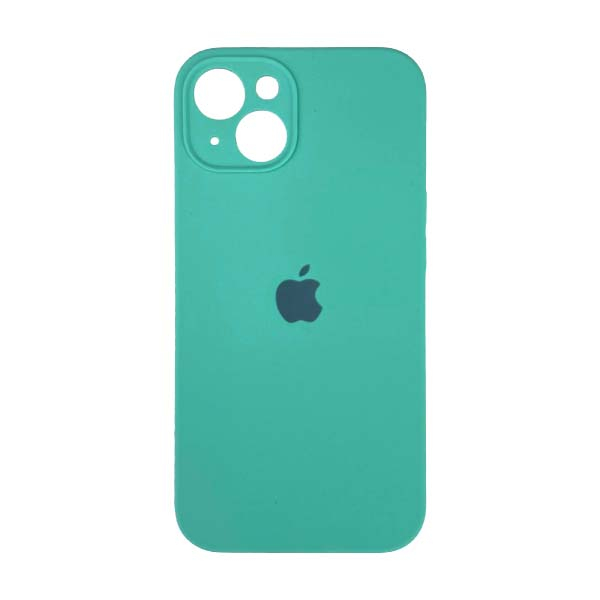 Silicone Case Full Camera Protective (AA) для iPhone 14 Plus (Azure)-0